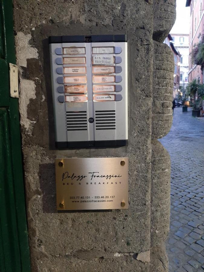 B&B Palazzo Fracassini Roma Dış mekan fotoğraf
